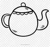 Tea Kettle Coloring Page Pages sketch template