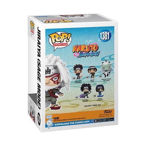 Naruto: Shippuden Jiraiya Sage Mode Funko Pop! Vinyl Figure #1381 - AAA Anime Exclusive