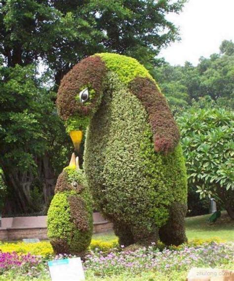 Topiary Design in Fun Animal Shapes