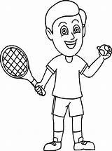 Tennis Coloring Pages  Best For Kids sketch template