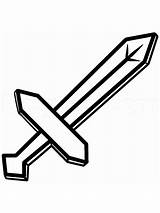 Sword Coloring Pages sketch template