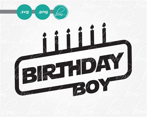 Birthday Boy Svg Star Wars Theme Birthday Boy Svg Birthday | Etsy Canada