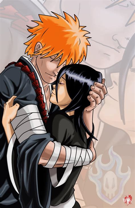 Bleach- Ichigo and Rukia by WiL-Woods on DeviantArt