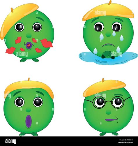 Green Smiley Face Clip Art Emotions