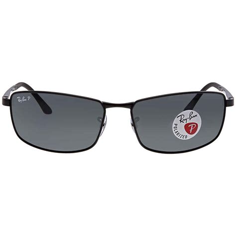 Ray Ban Polarized Grey Gradient Men's Sunglasses RB3498 006/81 64 ...