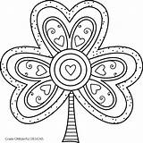 Shamrocks Coloring Pages Printable sketch template