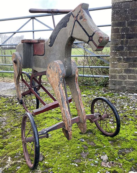 1926 DANDY DOBBIN Horse Tricycle 05 – The Online Bicycle Museum