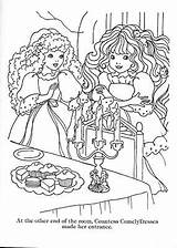 Lady Lovely Locks Coloring Page  Books sketch template