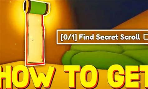 How to Get Secret Scroll in Anime Champion Simulator (Location)