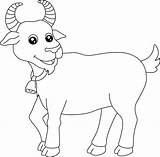 Download Goat Coloring Page Isolated For Kids Free  Art sketch template
