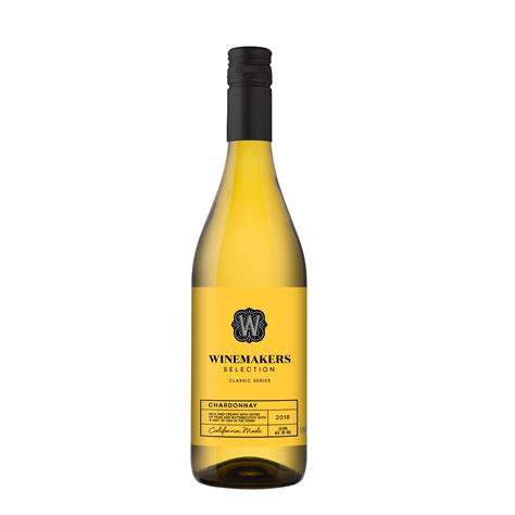 Winemakers Selection Chardonnay White Wine - 750ml, 2019 - Walmart.com ...