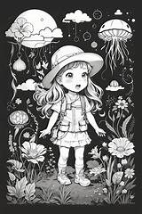 Young Adventurer Coloring Page Free Stock Photo  Public Domain Pictures sketch template
