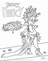 Have Fun coloring This Free Fancy Nancy Page For Kids From The  sketch template