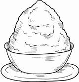 Snow Cone coloring Page  Free Printable Coloring Pages sketch template