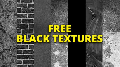 Free Black Textures for Photoshop