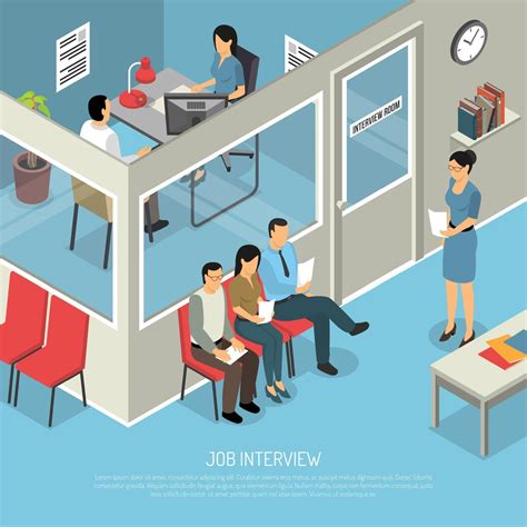 job interview illustration 1993492 Vector Art at Vecteezy