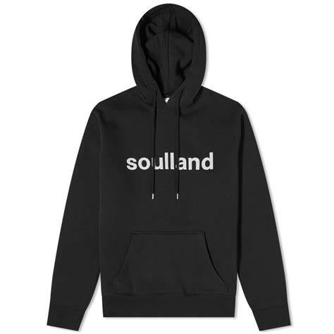 Soulland Googie Logo Hoodie Black | END. (Europe)