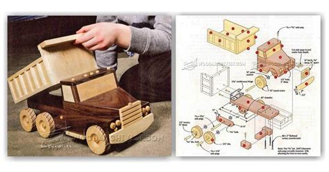 Wooden Toy Truck Plans (With images)