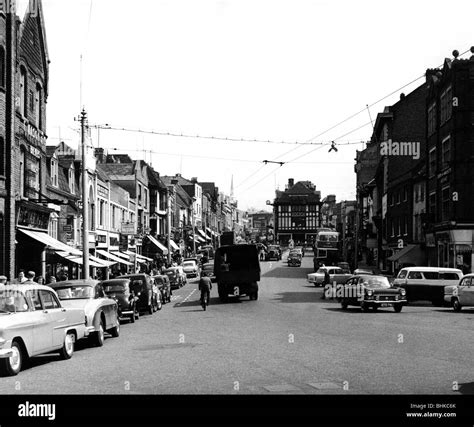 geography / travel, Great Britain, Maidstone, street scenes, High Stock ...