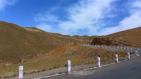 View of Road and Mountains stock image. Image of blue - 124028585