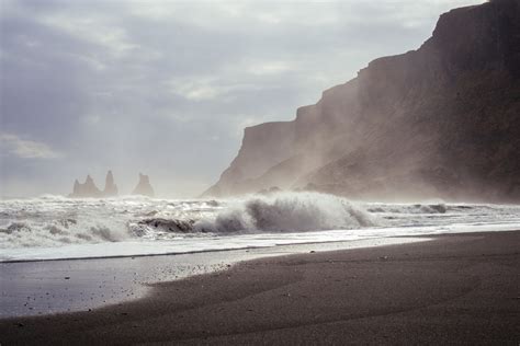 Free Images : beach, sea, coast, nature, sand, rock, ocean, horizon, cloud, sunrise, morning ...