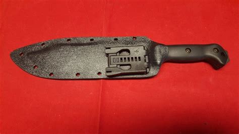 Custom Kabar Bk-9 Kydex Sheath Black SHEATH ONLY - Etsy