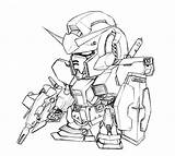 Gundam Coloring Pages sketch template