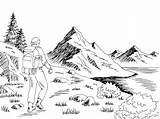 Mobile/hiking Sketches Drawings Sketch Coloring Page sketch template