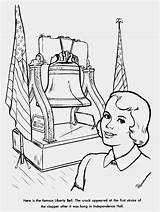 Liberty Bell Coloring Page Printable  Pages sketch template