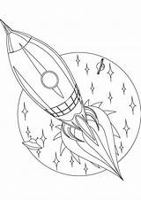 Space Ship Coloring Page  Home sketch template