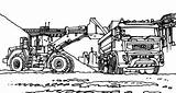 Coal Mining Excavator Coloring Pages  Download & Print Online sketch template