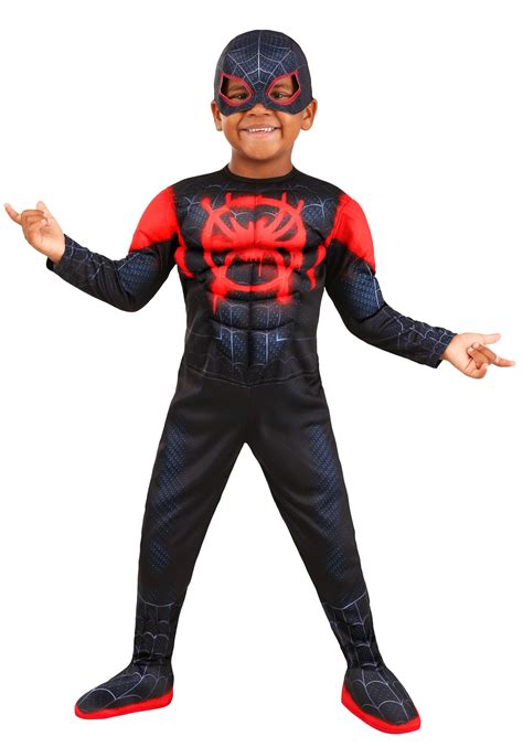 Spiderman Deluxe Miles Morales Costume for Toddlers