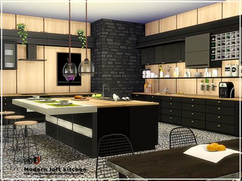 Sims 4 Marble Kitchen