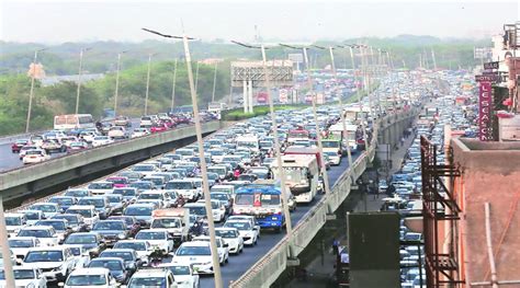 Nightmare Highway 48: Traffic at standstill between Delhi and Gurgaon | Delhi News - The Indian ...