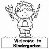 Welcome to Kindergarten Free Printable coloring Page  Download Print sketch template