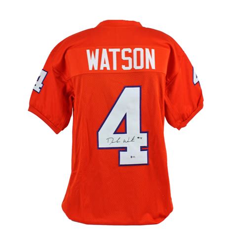 Deshaun Watson Signed Jersey (Beckett COA) | Pristine Auction