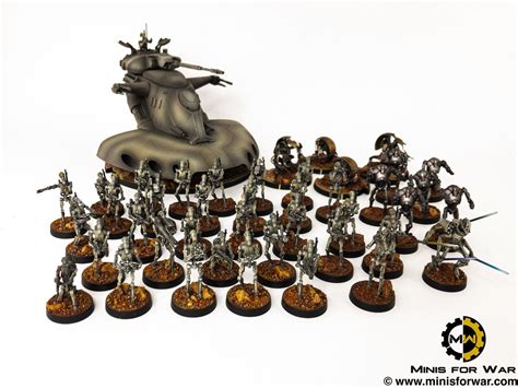 Star Wars: Legion - Droid Army Reveal - Minis For War Painting Studio