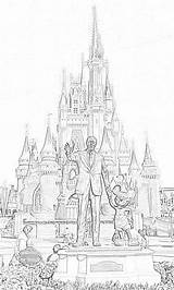 Coloring Pages Disney World Free And Downloadable sketch template