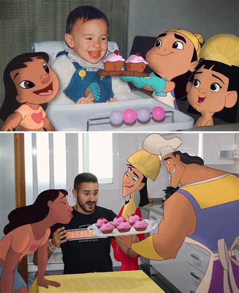 Elementary School Teacher Photoshops Classic Disney Characters Into His ...