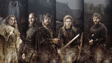 Publicity Still, Vikings TV Show by HISTORY Channel (Illustration ...