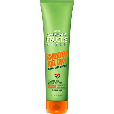 Garnier Fructis Style Smooth Air Dry Anti-Frizz Cream, 5.1 fl. oz. - Walmart.com