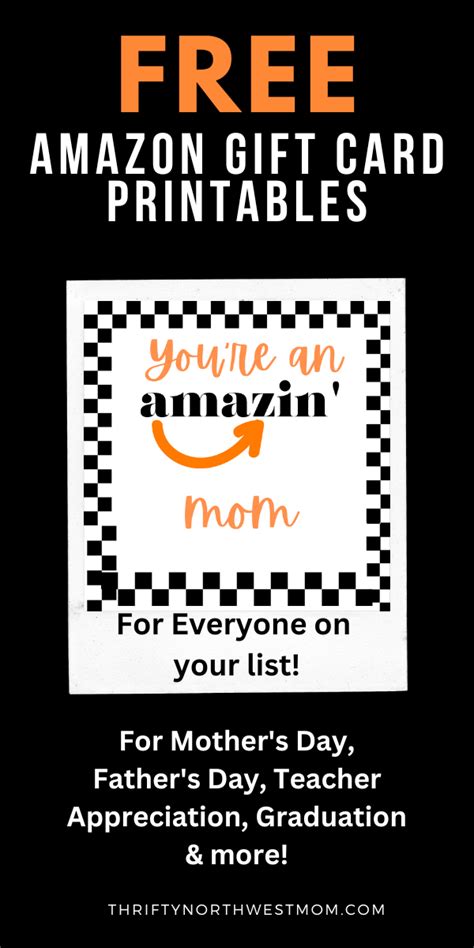 Amazon Gift Card Printable - Free Printable for All Occasions ...