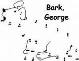 Dot To 1 24 For Bark George sketch template
