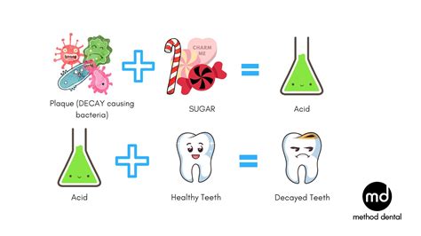 How tooth decay works cartoon - Method Dental