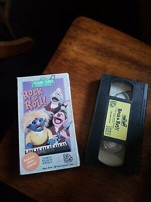 SESAME STREET SONGS - Rock & Roll (VHS, 1990) Rare Tape - Home Video $13.85 - PicClick CA