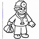 Wwwpreschoolcoloringbookcom / Doctor & Hospital Coloring Page sketch template
