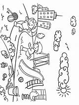 Playground coloring Pages sketch template