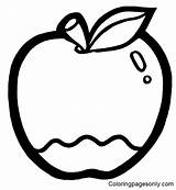 81 Free Printable Apple Coloring Pages sketch template