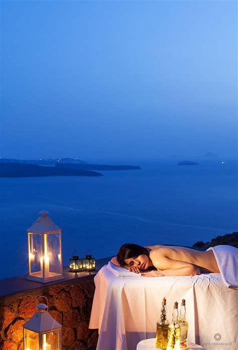 Luxurious spa treatments at the San Antonio Hotel perched on the cliffs of Santorini | Luxury ...