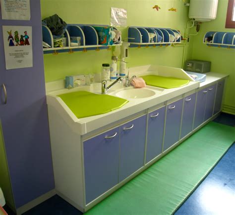 changing station | Infant room daycare, Daycare rooms, Family child care